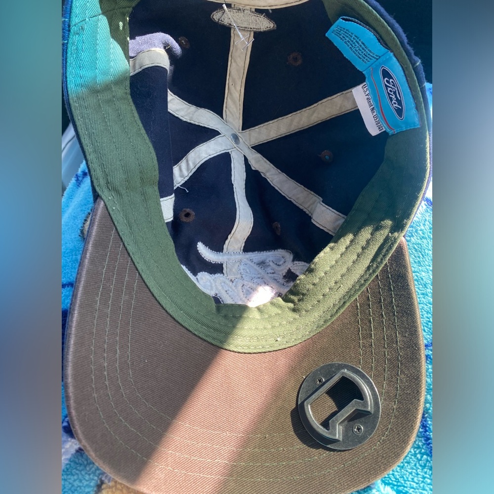 Denim Navy Blue Ford Hat